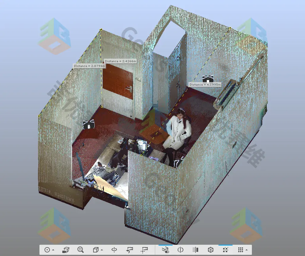 三维激光扫描技术在建筑室内中的应用
